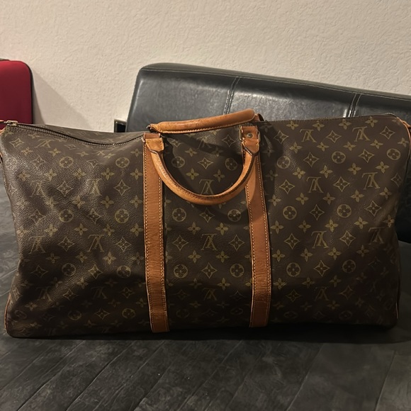 Louis Vuitton Keep All 55 made in France - Picture 5 of 10